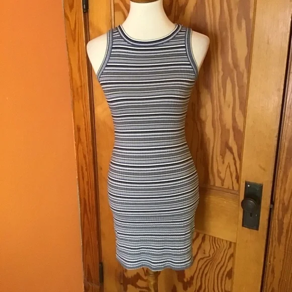 VTG Y2K Arizona Striped Bodycon Dress - Picture 6 of 11